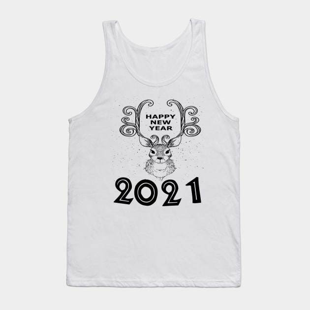 Happy new year 2021 Tank Top by summerDesigns